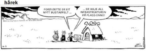 Hårek om infrastruktur